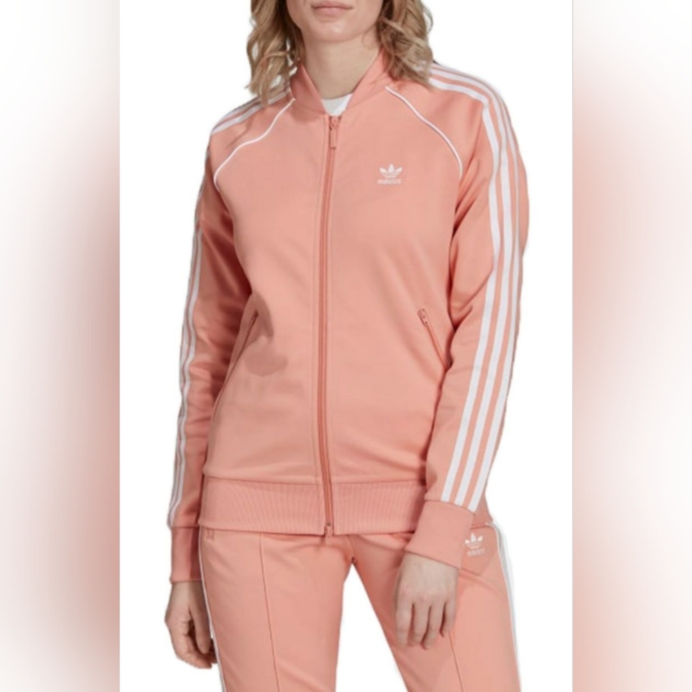 Adidas Originals Pink SST Track Jacket. 2 XL